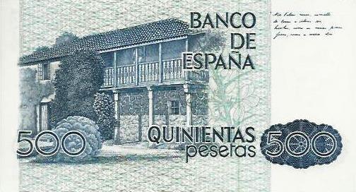 Espanha - 500 Pesetas 1979 (# 157)