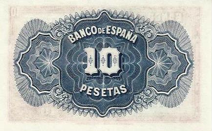 Espanha - 10 Pesetas 1935 (# 86)