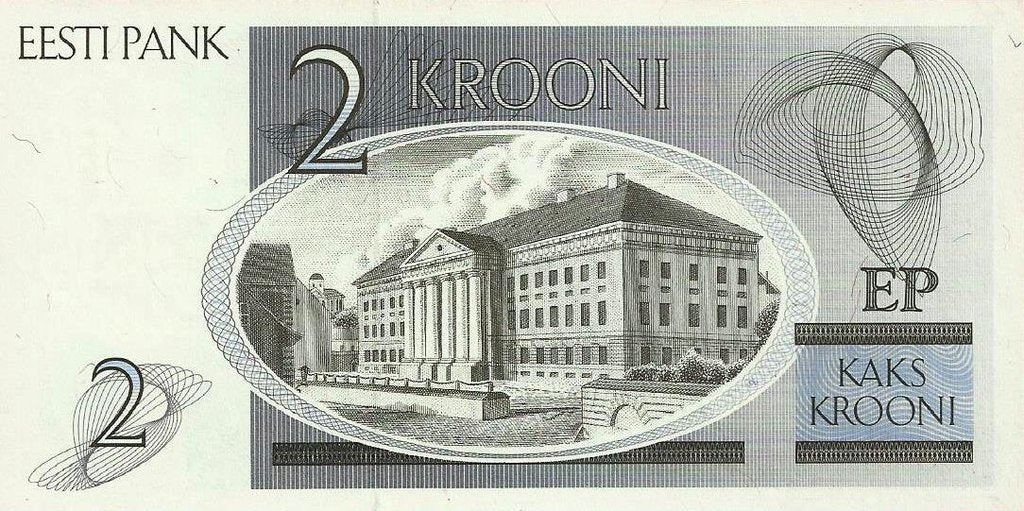 Estonia - 2 Krooni 1992 (# 70)