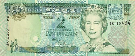 Fiji - 2 Dolares 2002 (#104b)