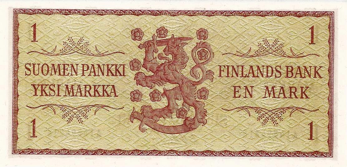 Finlandia - 1 Markka 1963 (# 98a)
