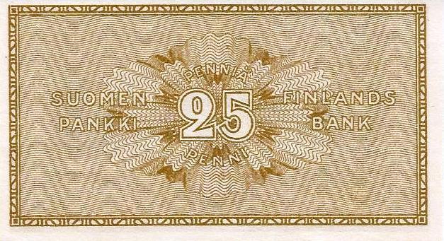 Finlandia - 25 Penni 1918 (# 33)