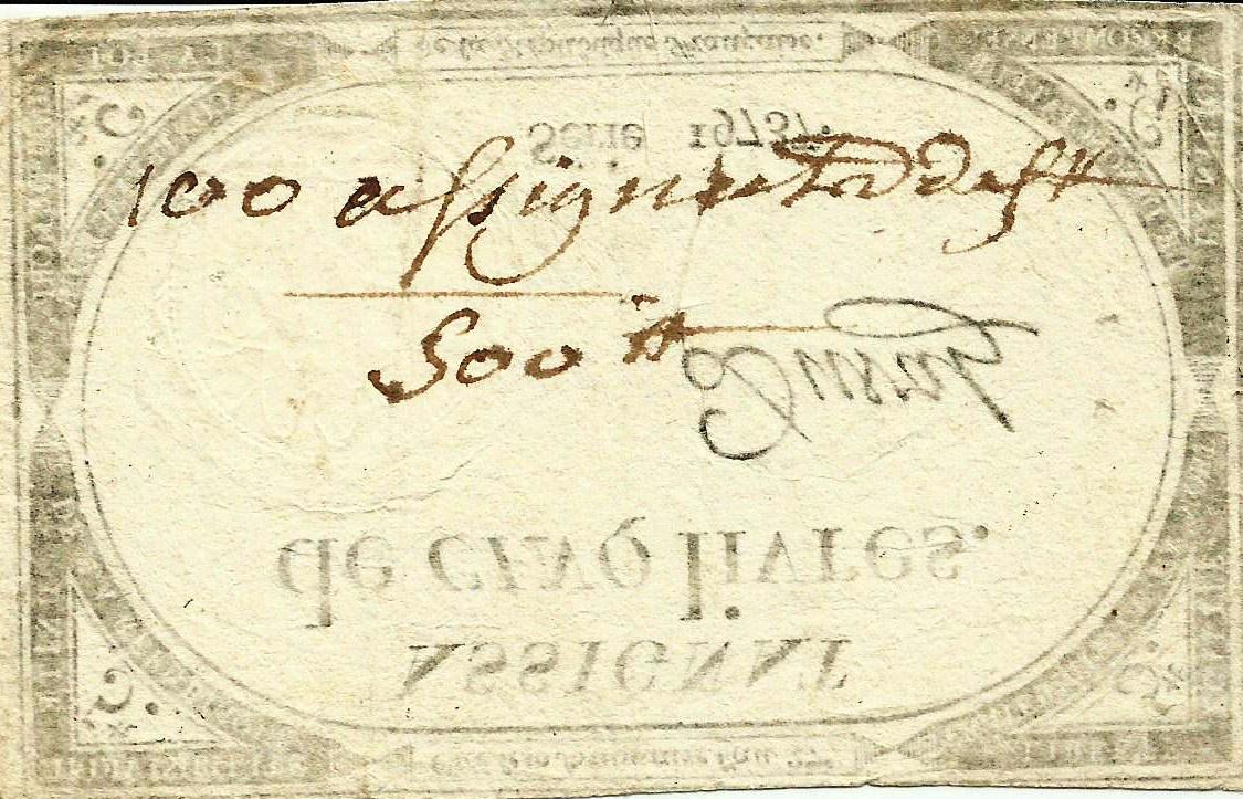 França - 5 Livres 1793 (# A76)