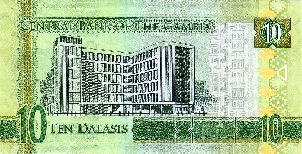 Gambia - 10 Dalasis 2015 (# 32)