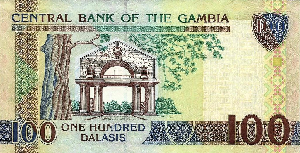 Gambia - 100 Dalasis 2013 (# 29c)