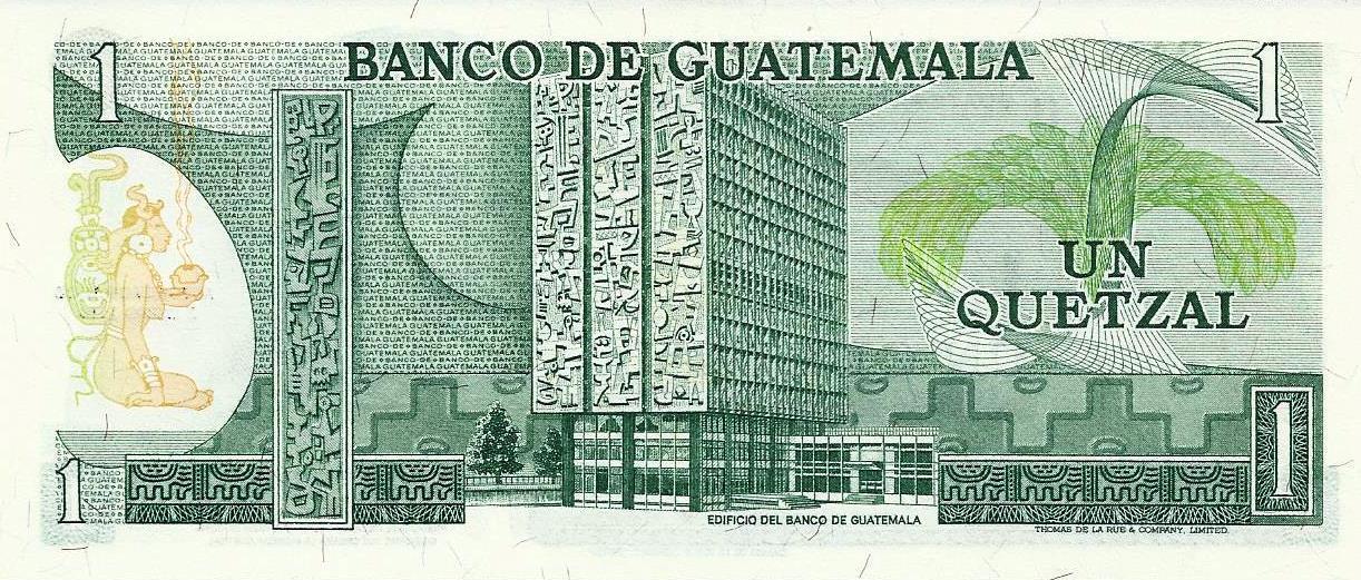 Guatemala - 1 Quetzal 1980 (# 59c)