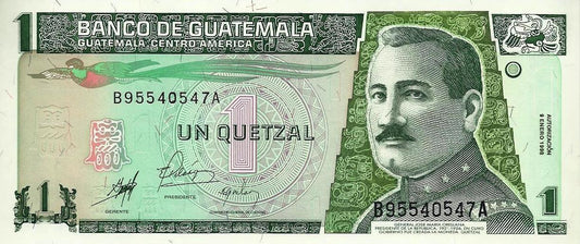 Guatemala - 1 Quetzal 1998 (# 99)