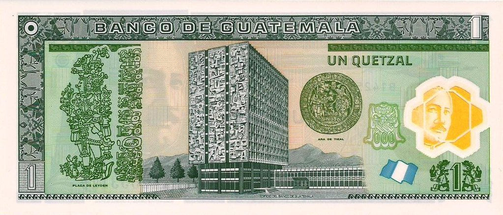 Guatemala - 1 Quetzal 2012 (# 121b)
