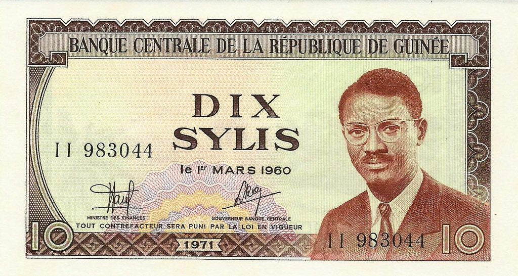 Guiné B. Central - 10 Sylis 1971 (# 16)