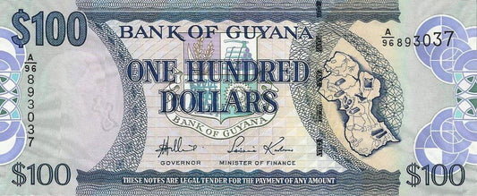 Guiana - 100 Dolares 2006 (# 36)