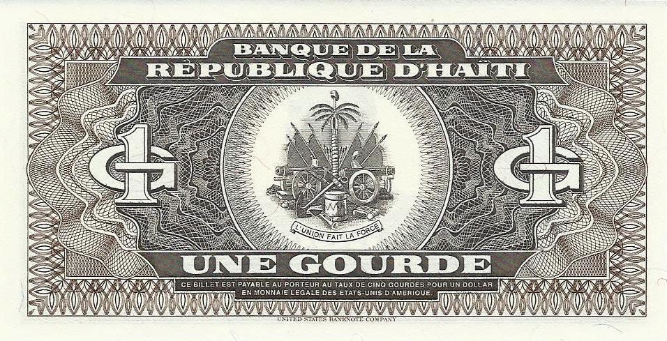 Haiti - 1 Gourde 1989 (# 253a)