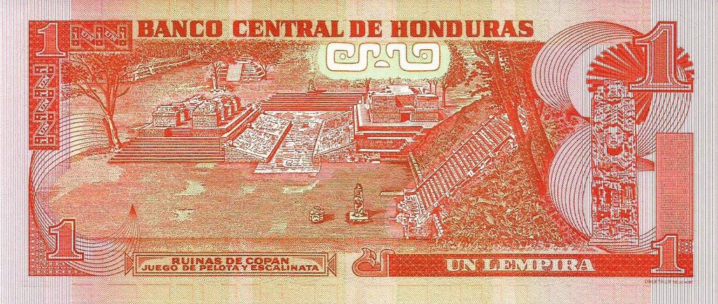 Honduras - 1 Lempira 2012 (# 96)