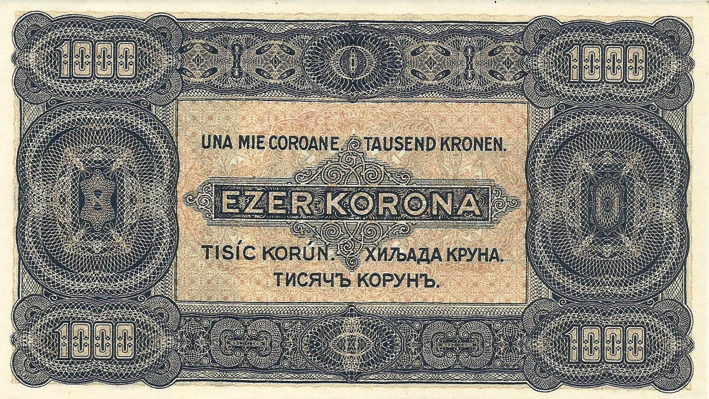 Hungria - 1000 Korona 1923 (# 75b)