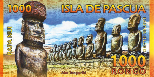Ilha Pascoa - 1000 Rongo 2011 (# Nl)