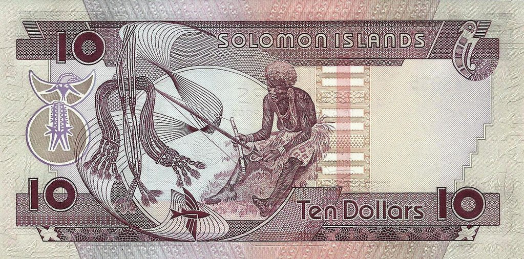 Ilhas Salomão - 10 Dolares 1986 (#15a)