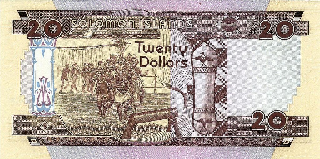 Ilhas Salomão - 20 Dolares 1986 (#16a)