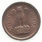 Ìndia - 1 Naya Paisa 1961 (Km# 8)