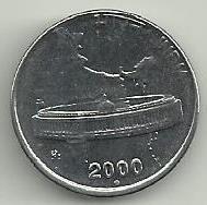 India - 50 Paisa 2000 (Km# 69)