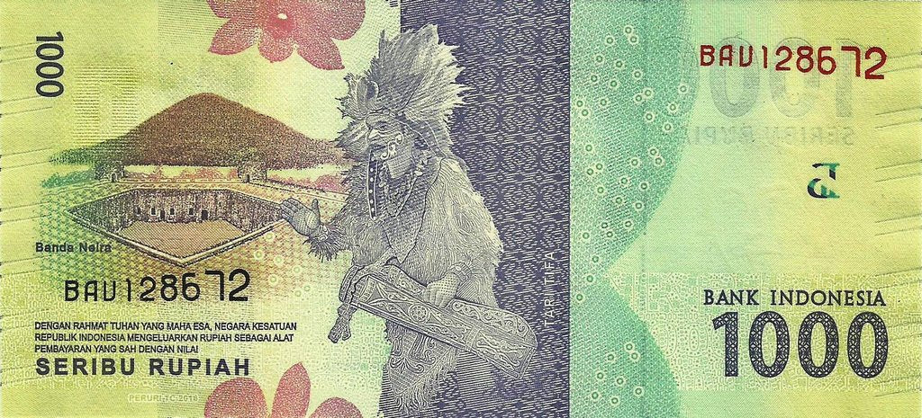 Indonesia - 1000 Rupias 2016 (# 154a)