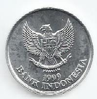 Indonésia - 100 Rupias 1999 (Km# 61)