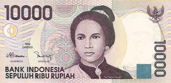 Indonesia - 10000 Rupias 2003 (# 137f)