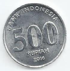 Indonesia - 500 Rupias 2016 (Km# 73) T.B. Simatupang