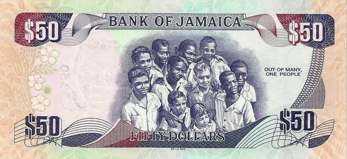 Jamaica - 50 Dolares 2012 (# 89)