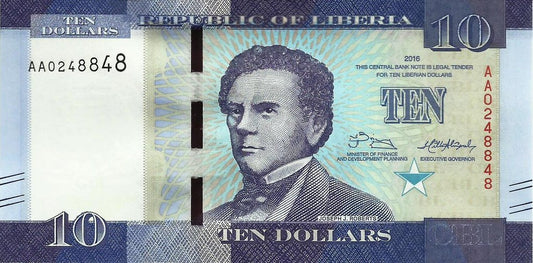 Liberia - 10 Dolares 2016 (# 32)
