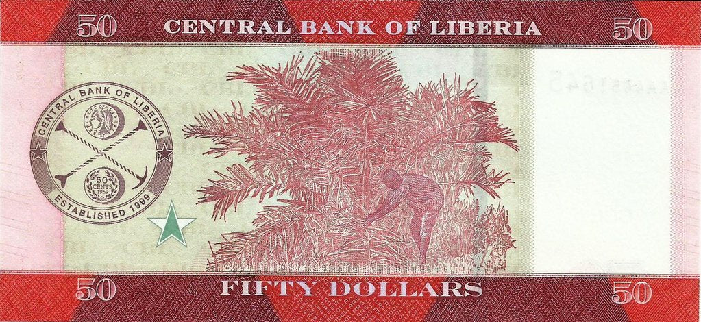 Liberia - 50 Dolares 2016 (# 34)