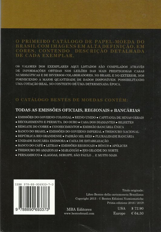 Brasil - Papel Moeda (1630-2016)