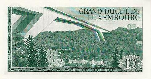 Luxemburgo - 10 Francos 1967 (# 53a)