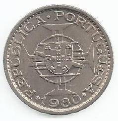 Macau - 1 Pataca 1980 (Km# 6a)