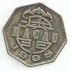 Macau - 2 Patacas 1998 (Km# 97)