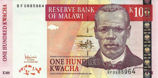 Malawi - 100 Kwacha 2005 (# 54a)