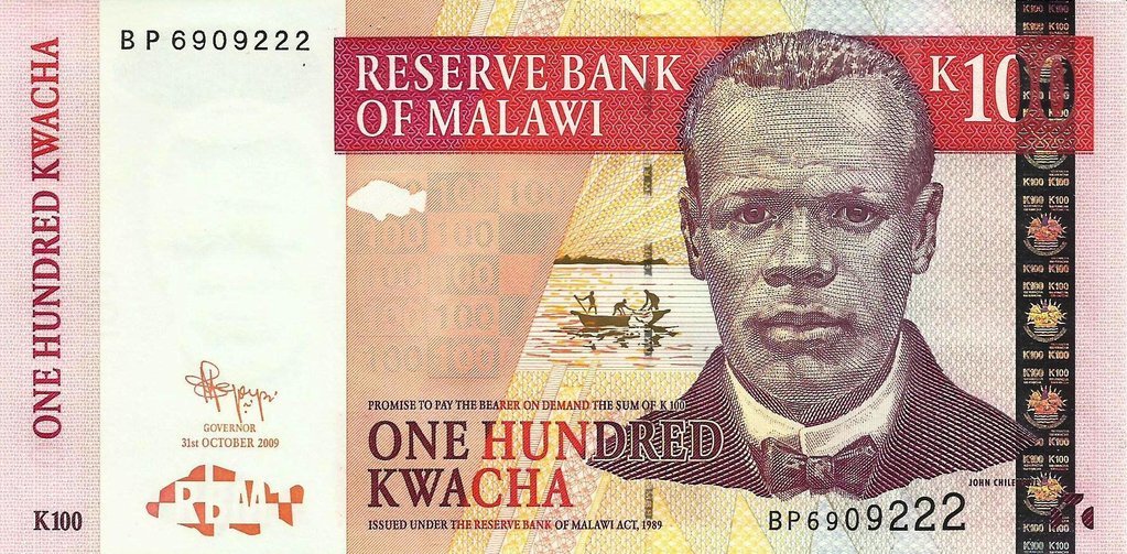 Malawi - 100 Kwacha 2009 (# 54b)