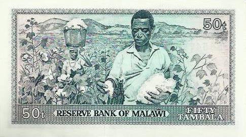 Malawi - 50 Tambala 1978 (# 13a)
