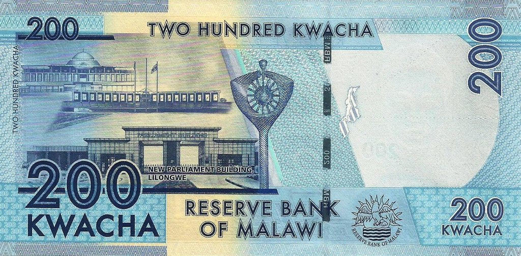 Malawi - 200 Kwacha 2016 (# 60c)