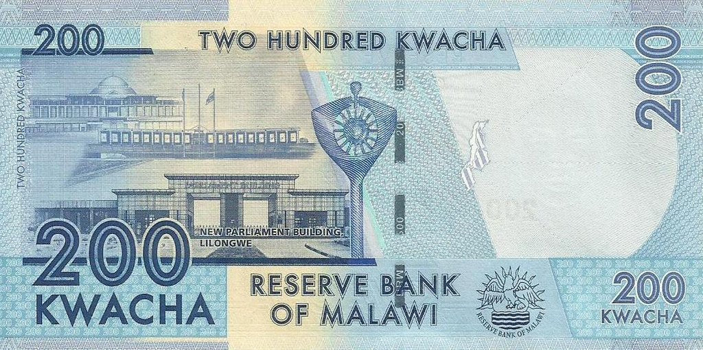 Malawi - 200 Kwacha 2016 (# 60c)