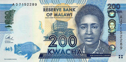Malawi - 200 Kwacha 2013 (# 60)