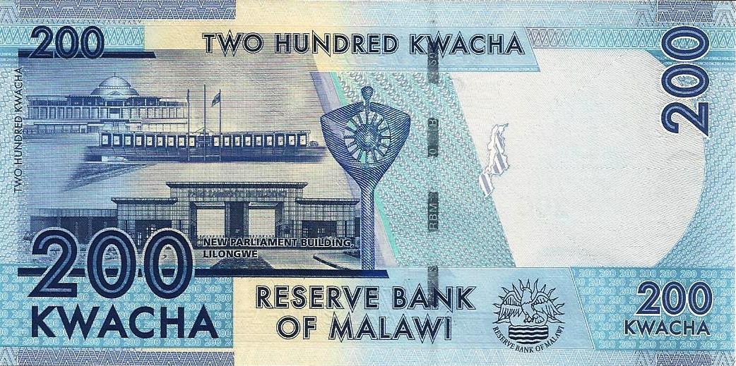 Malawi - 200 Kwacha 2013 (# 60)