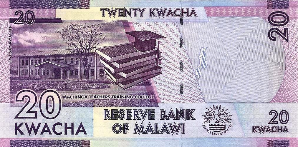 Malawi - 20 Kwacha 2014 (# 57c)