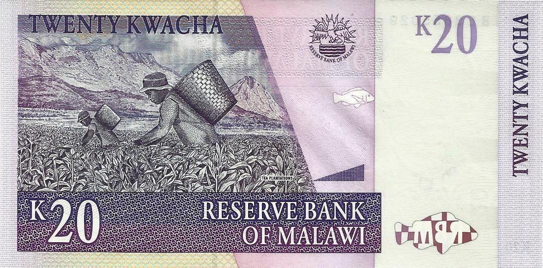 Malawi - 20 Kwacha 2009 (# 52e)