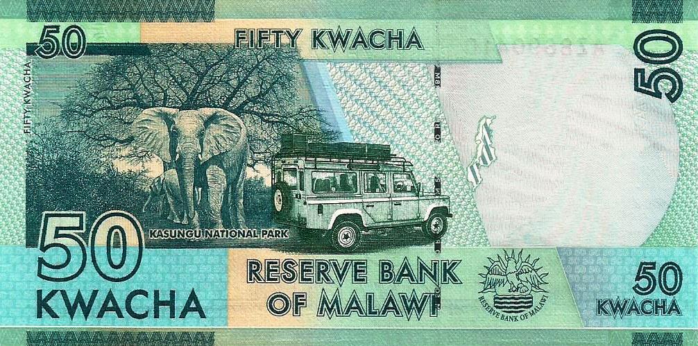 Malawi - 50 Kwacha 2016 (# 64c)