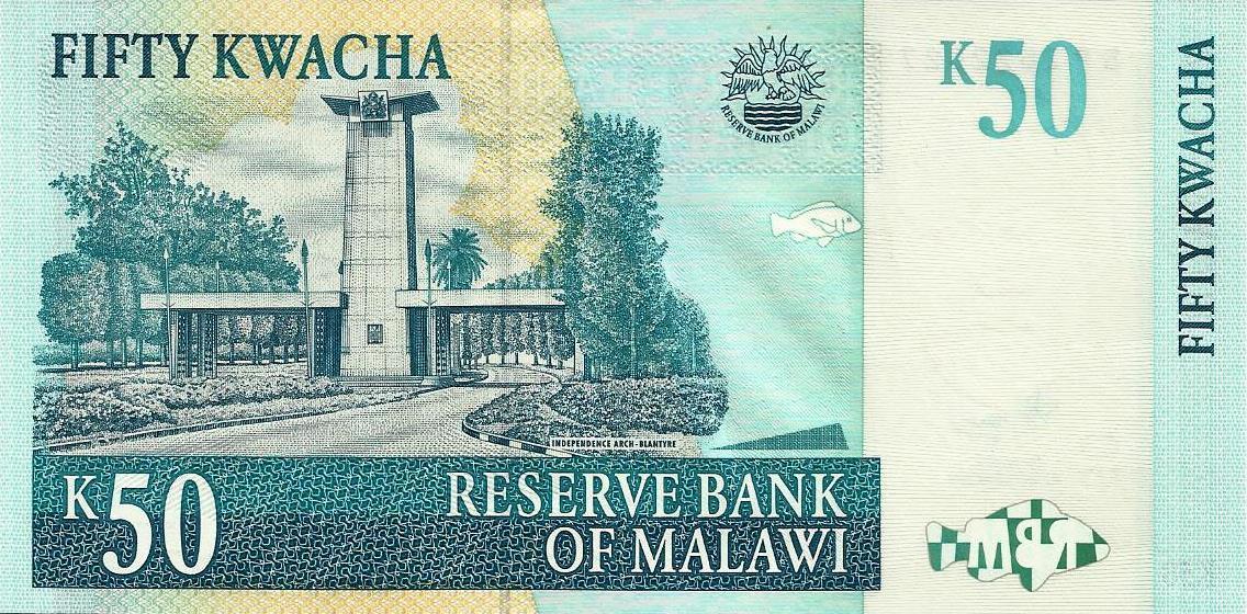 Malawi - 50 Kwacha 2009 (# 53d)