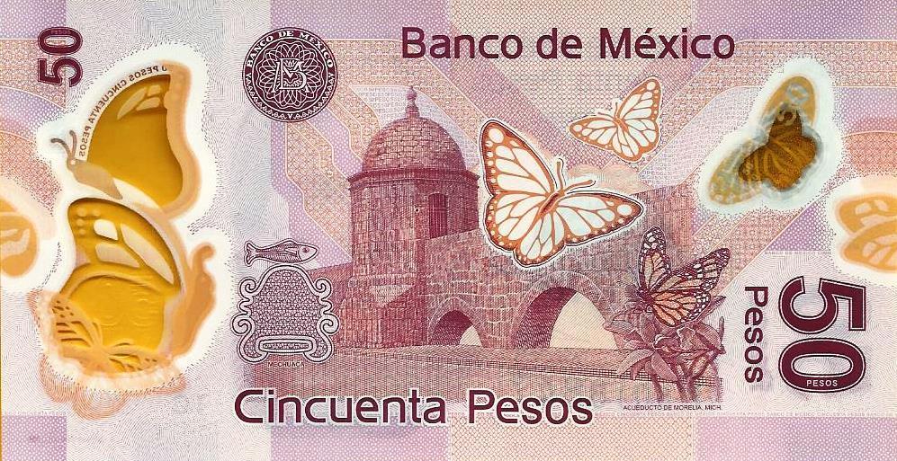 Mexico - 50 Pesos 2012 (# 123A)