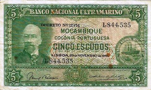 Moçambique - 5$00 1945 (# 94)