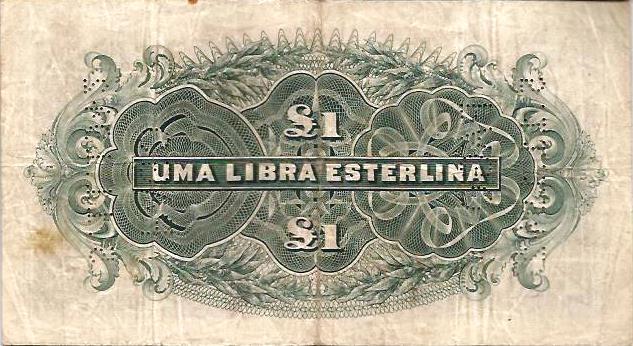 Moçambique - 1 Libra Esterlina 1934 (# R31)