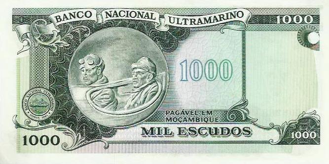 Moçambique - 1000$00 1972 (76) (# 119)