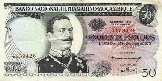 Moçambique - 50$00 1970 (# 111)
