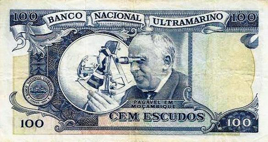 Moçambique - 100$00 1972 (# 113)